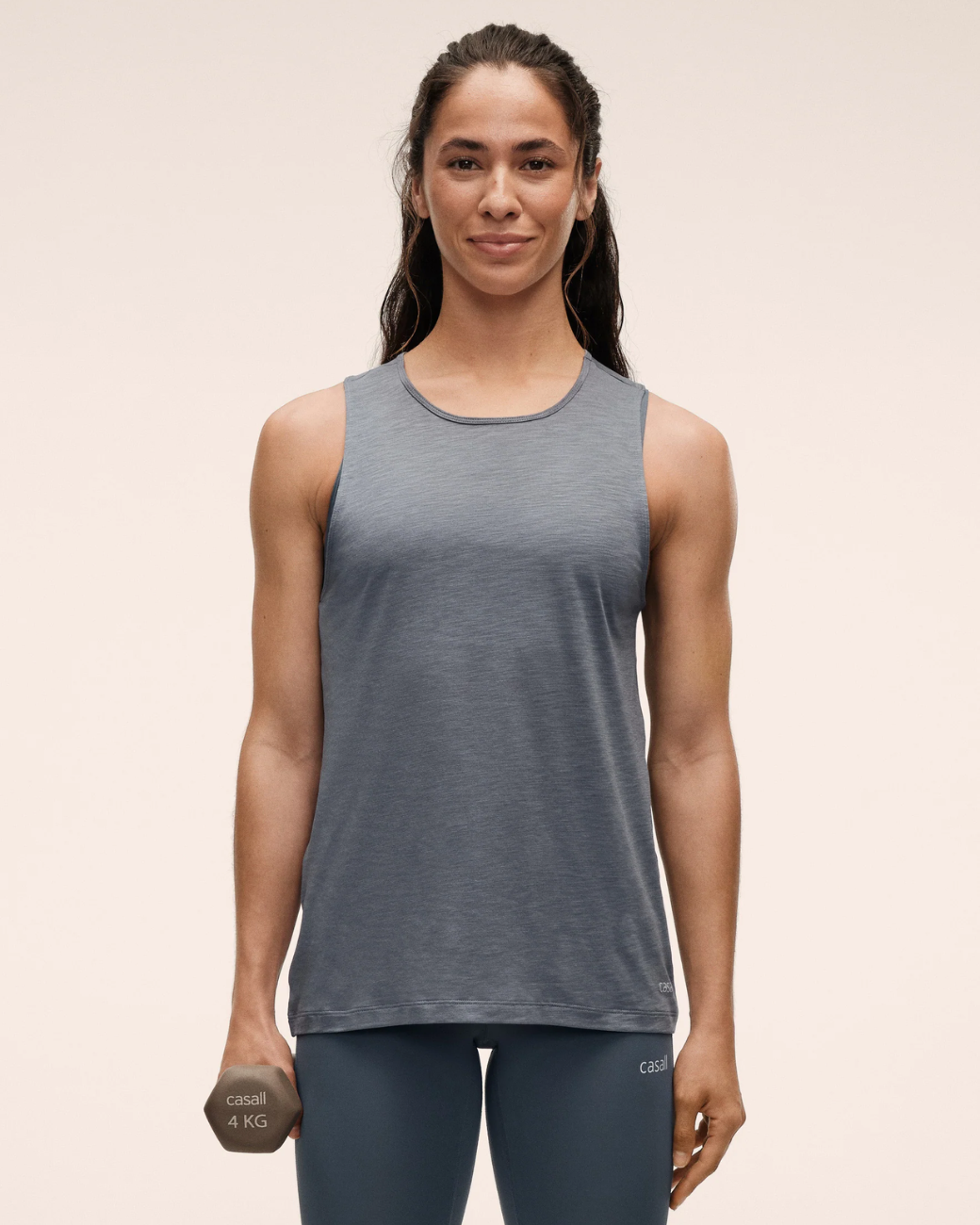 Soft Texture Tank - Mirage Blue
