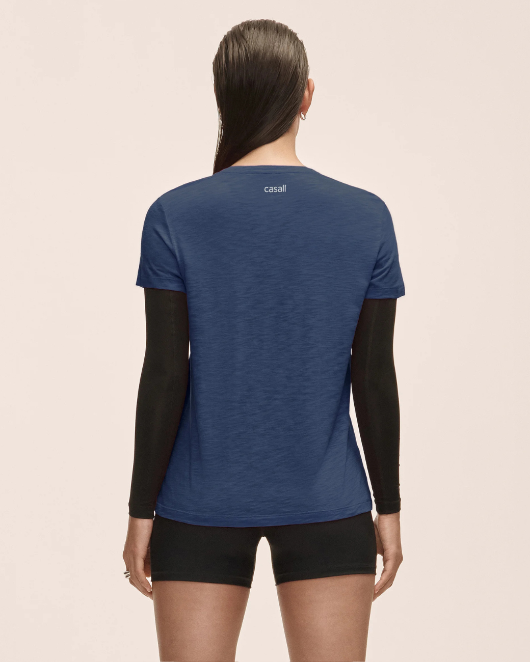 Soft Texture Tee - Blue Shadow