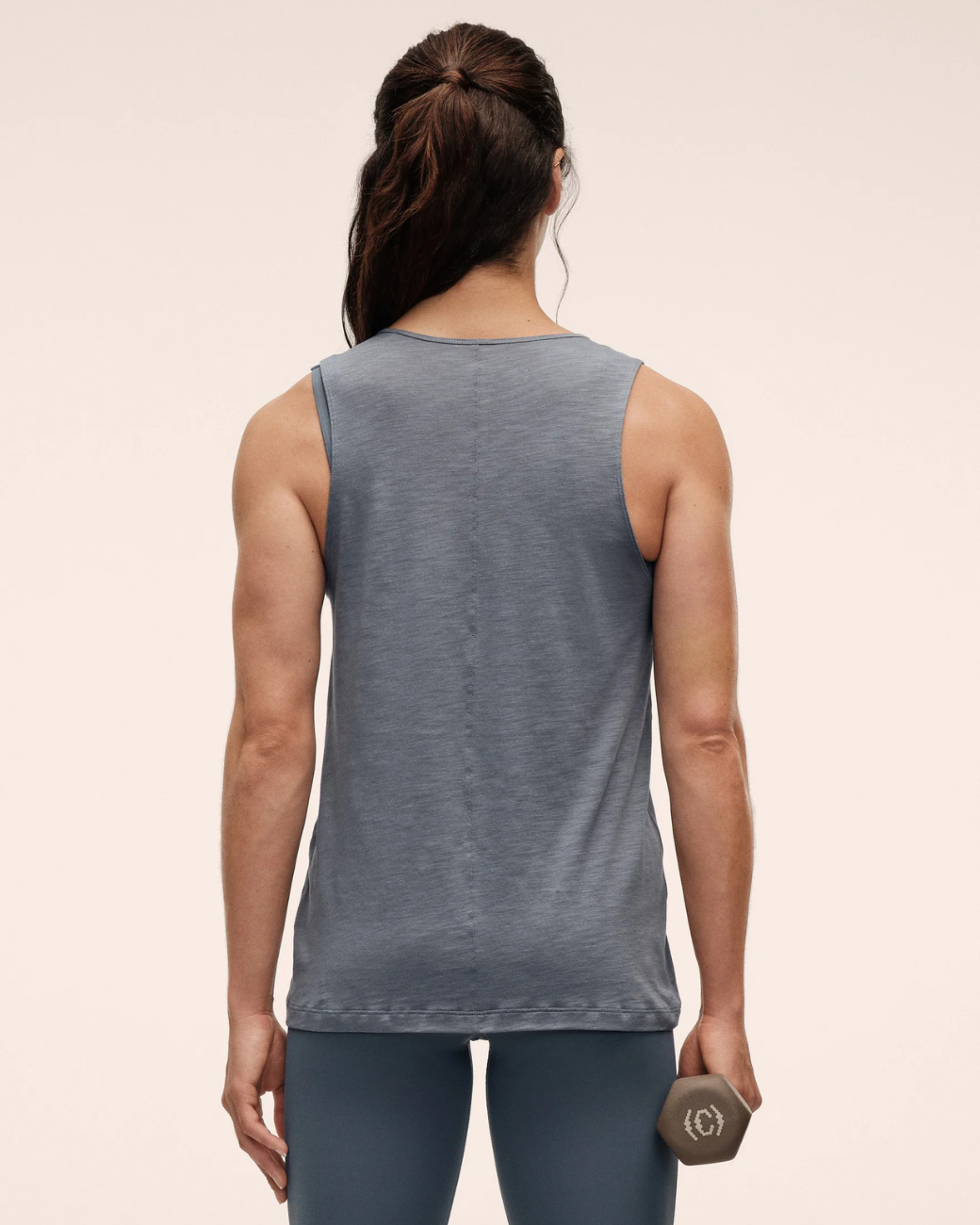 Soft Texture Tank - Mirage Blue