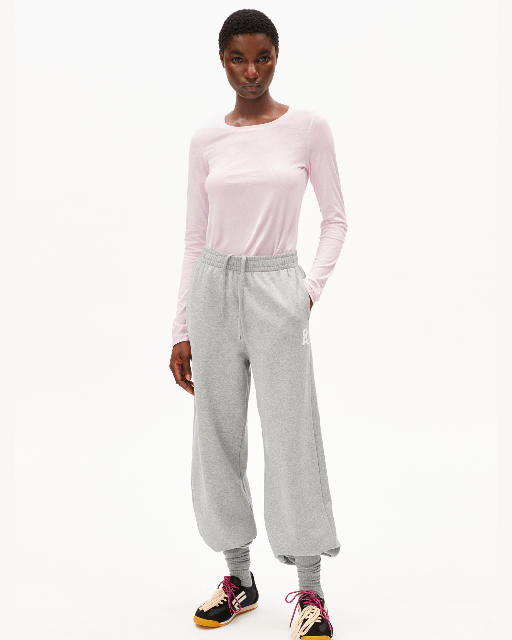 EINIAARA SOFT LANGARMSHIRT - pink mist