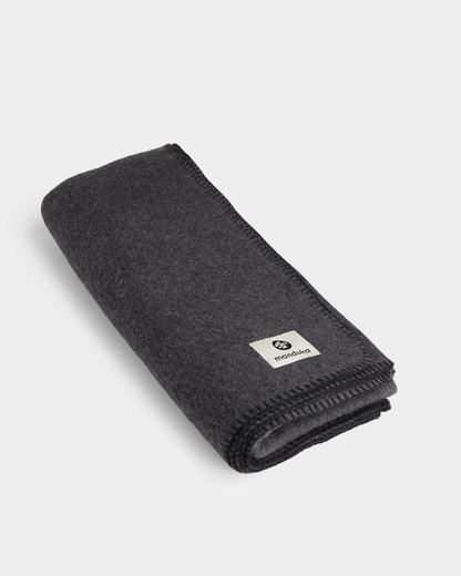 Essential Yoga Wool Blanket - Thunder