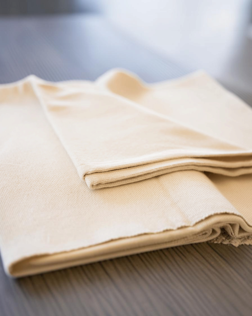 greenyogashop Everyday Blanket in Natur aus handgewebter Baumwolle, ideal für Yoga, Meditation und Entspannung