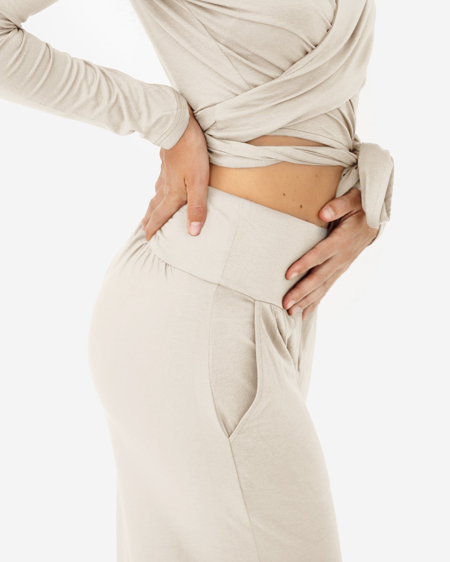 Heya Culotte Almond Milk – Detailansicht – Lotuscrafts