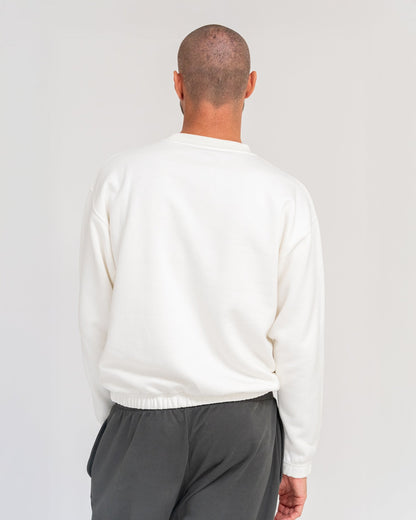 Marshmallow - Lotuscrafts Yoga Sweater Men Back