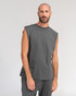 Anthrazit - Anthracite Yoga Tank Top Model Shot Front