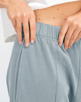 Stone Blue - Model Product Shot Detail