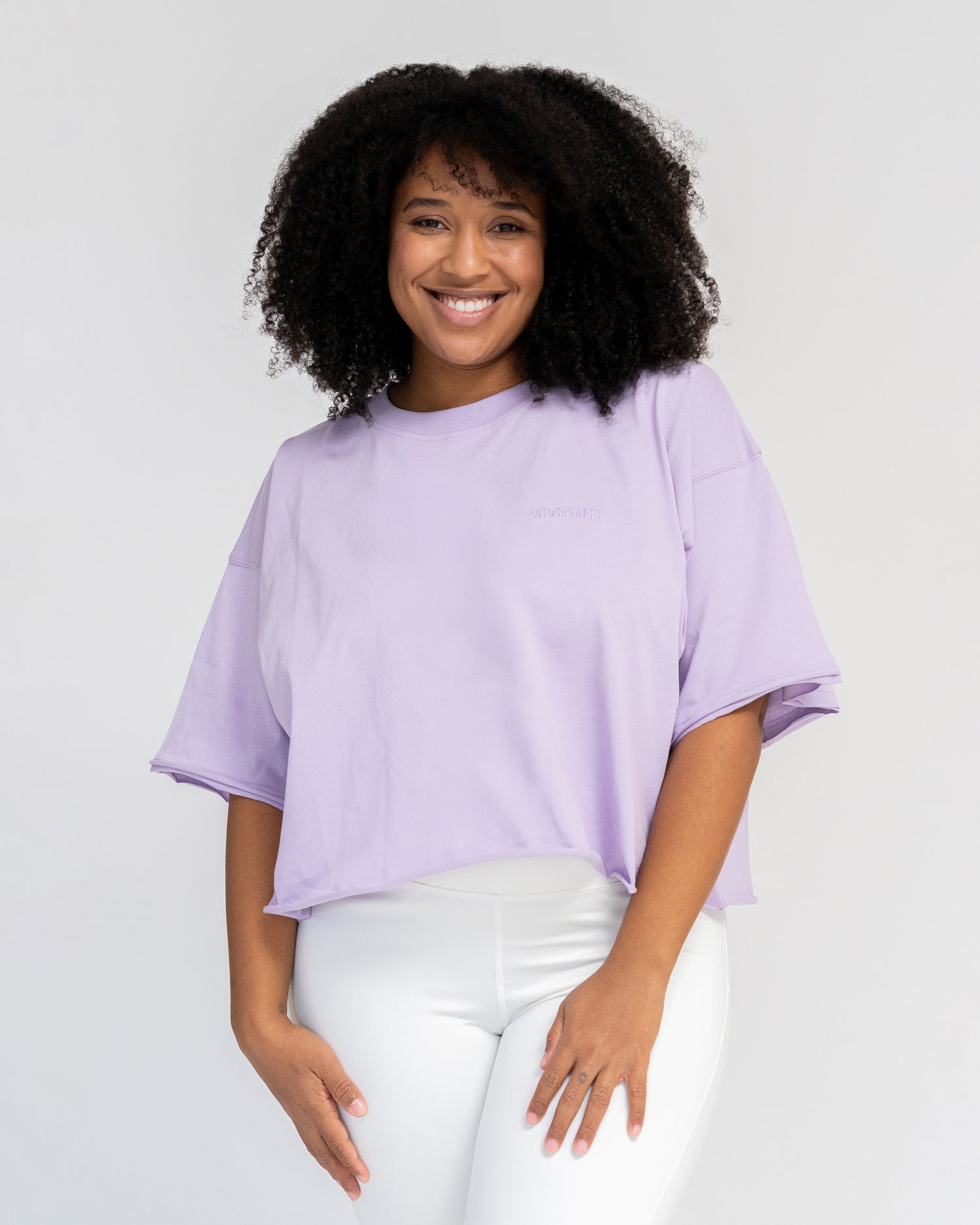 Violetta - Lotuscrafts Yoga Top Model Front