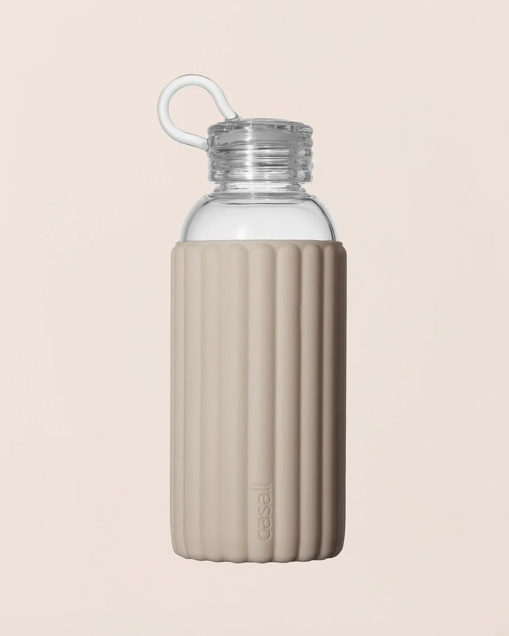 Stockholm Glasflasche 0,5 l - Light Cashmere