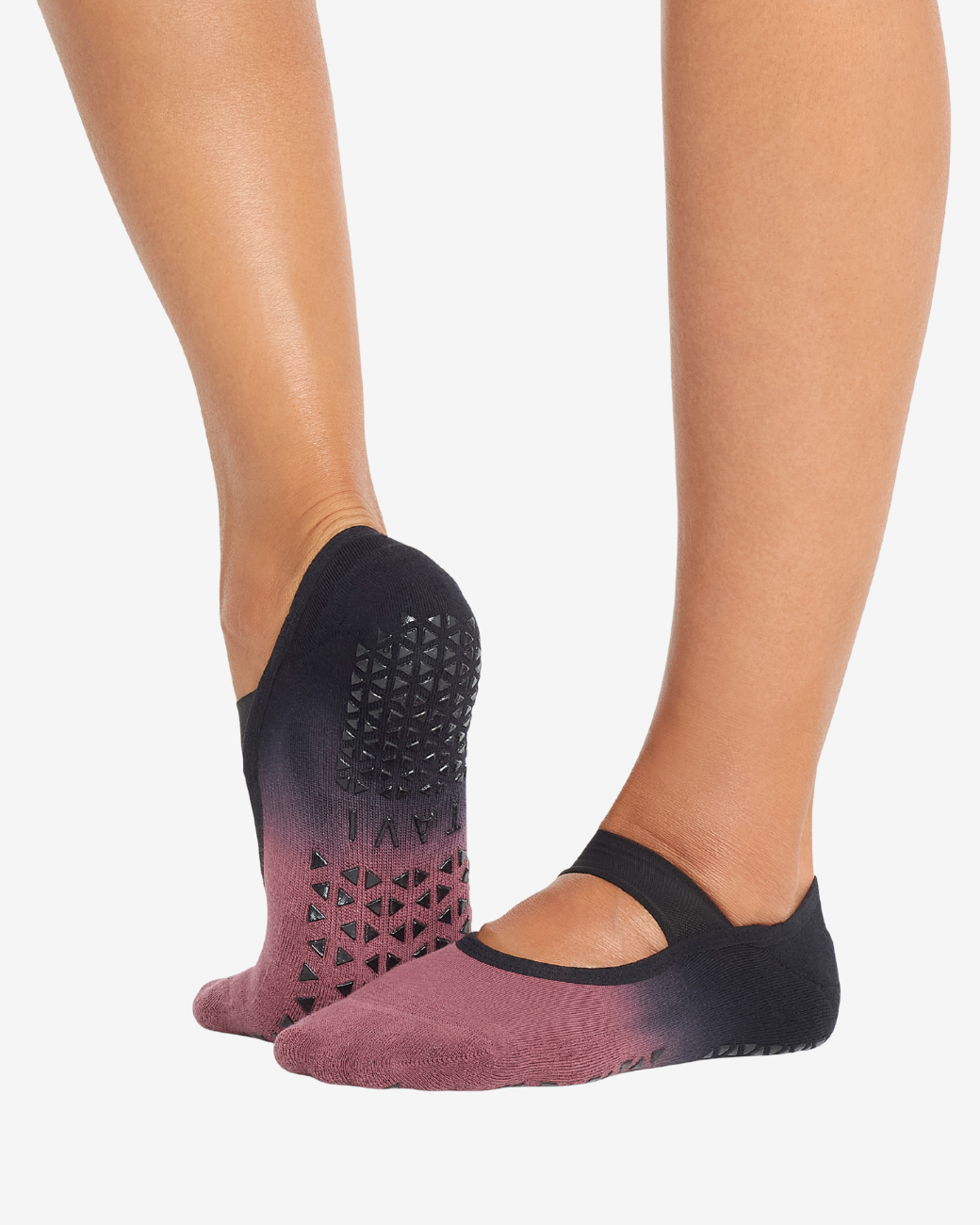 Pilates Socken  Grip Lola - Wine