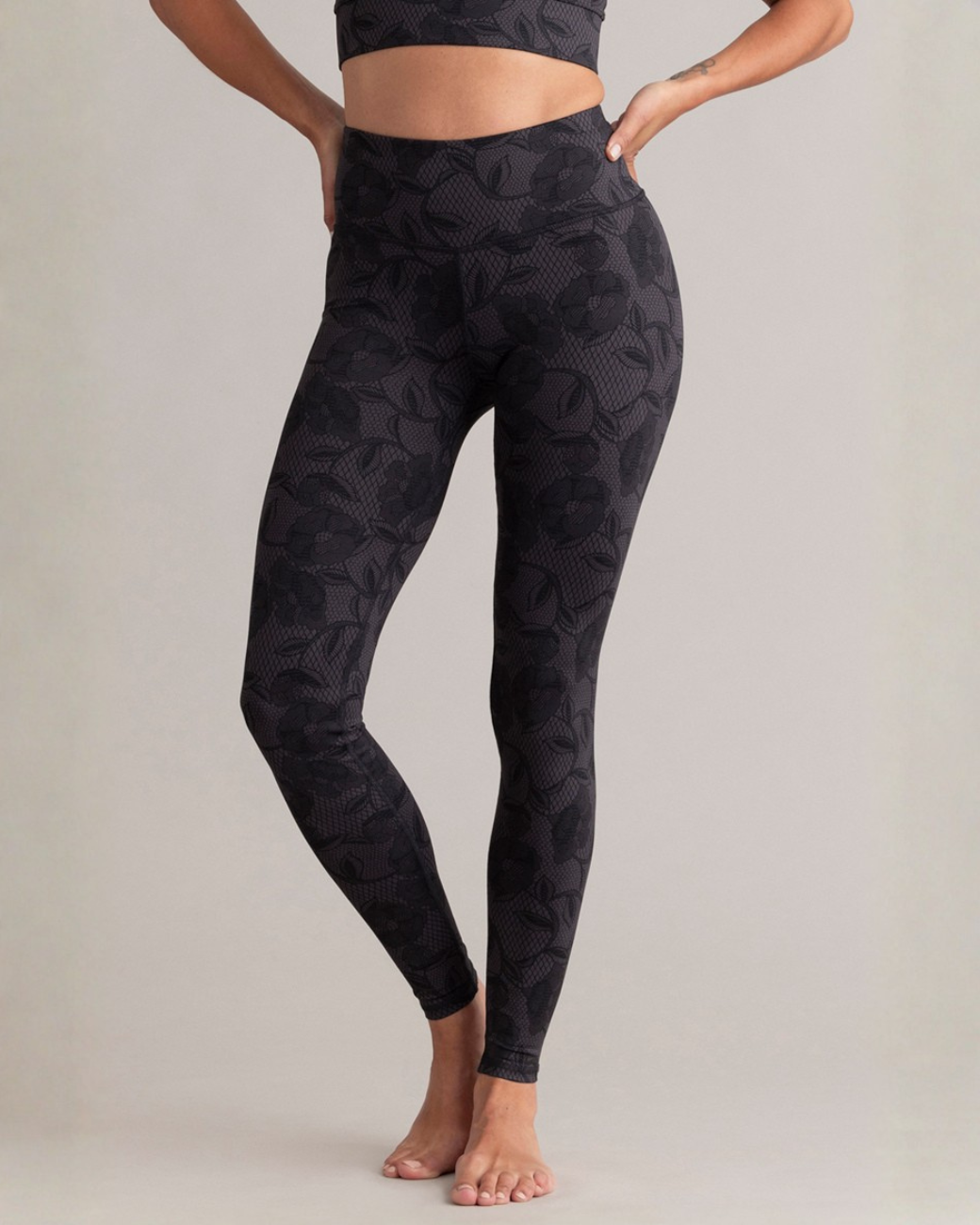 Leggings Dark Lace