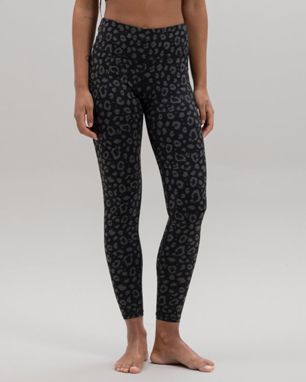 Cropped Leggings Leo Black