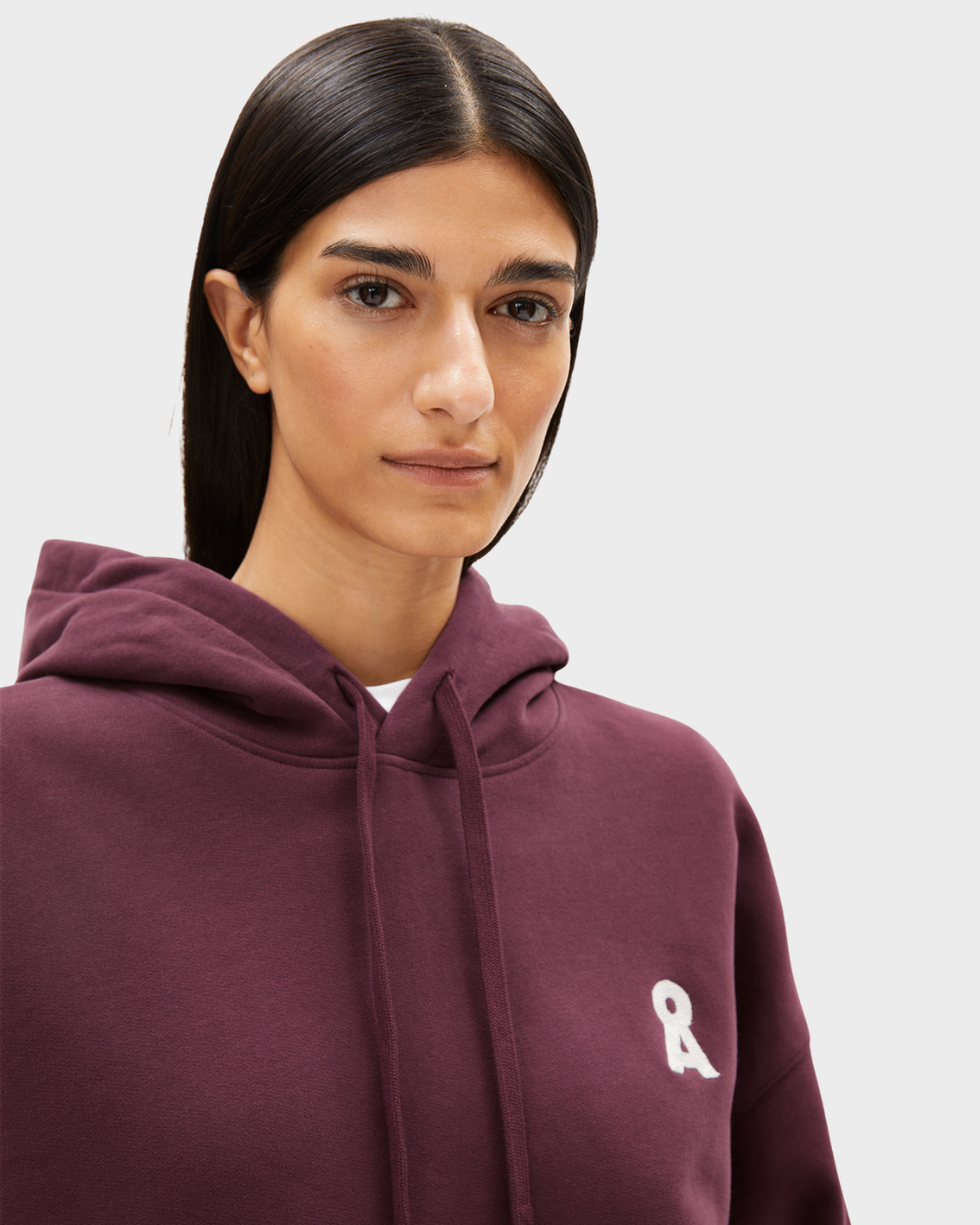 ICONIC Å FRANCISARAA Sweater - dark cranberry