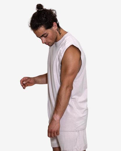 PHOENIX No Sleeve Shirt - Silversand