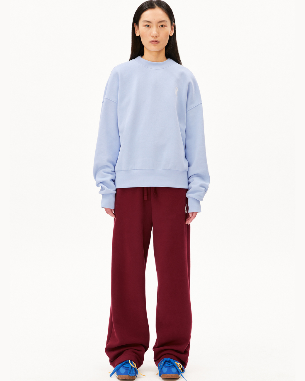 ICONIC Å IVAARA Sweatpant Velvet Red