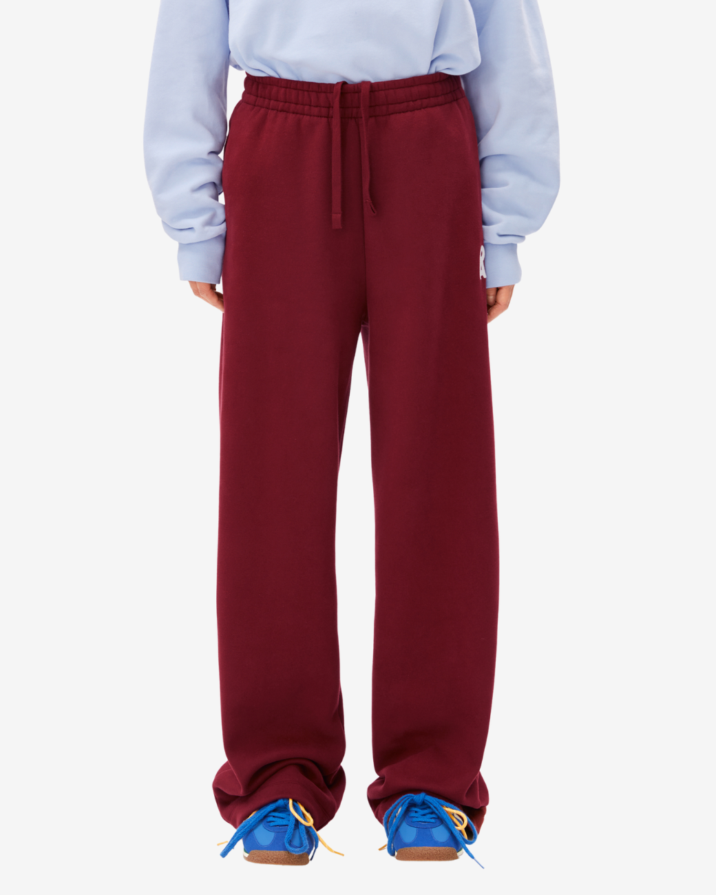 ICONIC Å IVAARA Sweatpant Velvet Red