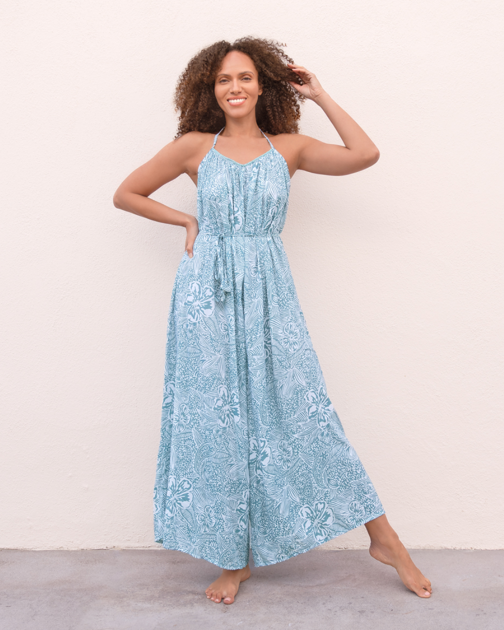 Jumpsuit Jasmine - Hawaii Green