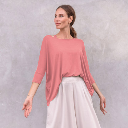 Jaya Organics 3/4 Shirt Sheela - Deco Rose   
