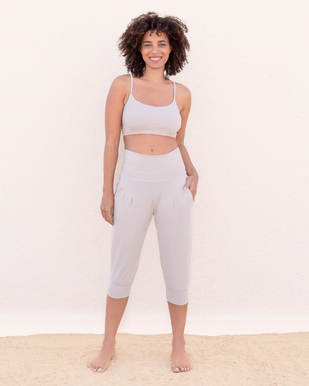 3/4 Pants Nidhi - Creme