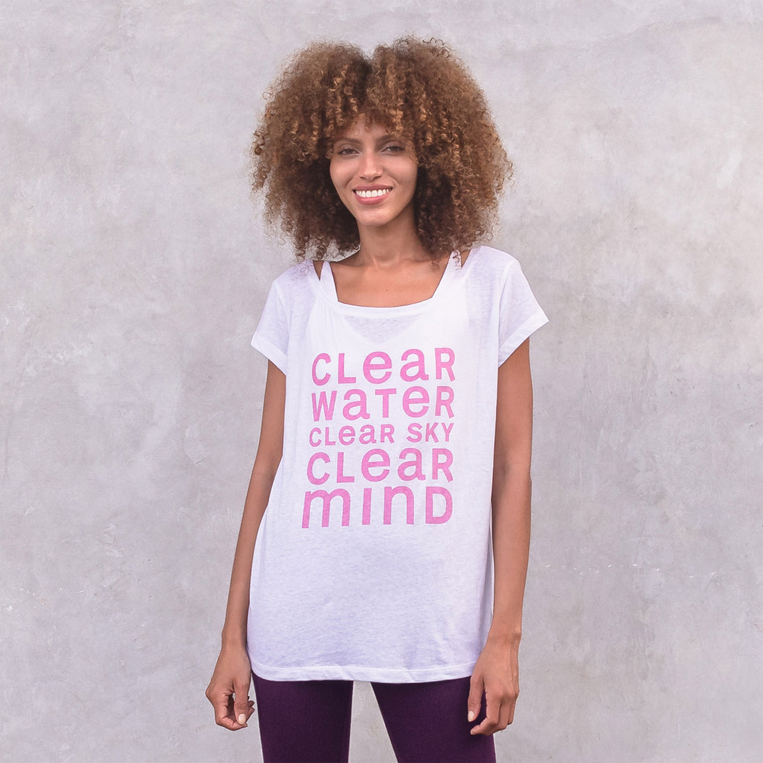 T-Shirt Clear - Linen White