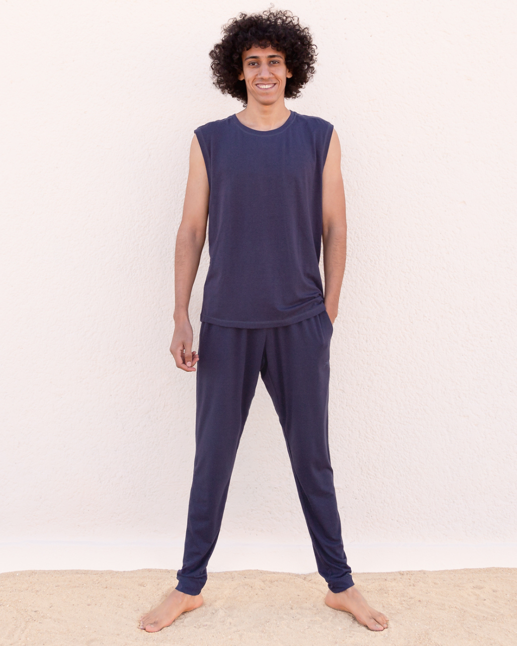 Yogahose Johnny Tencel - Nightblue