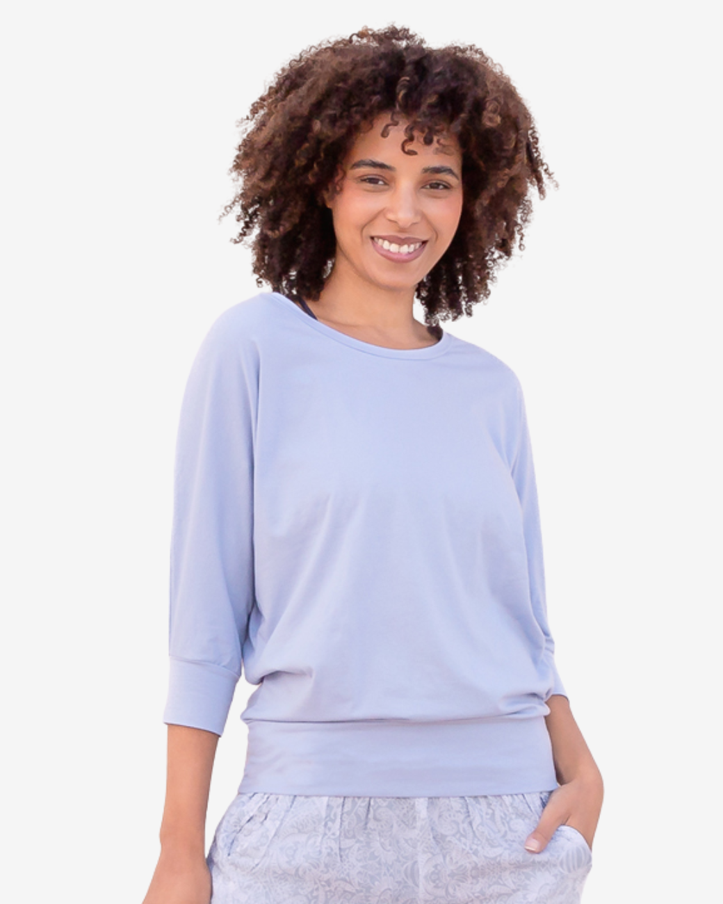 3/4 Shirt Shirley - Skyblue