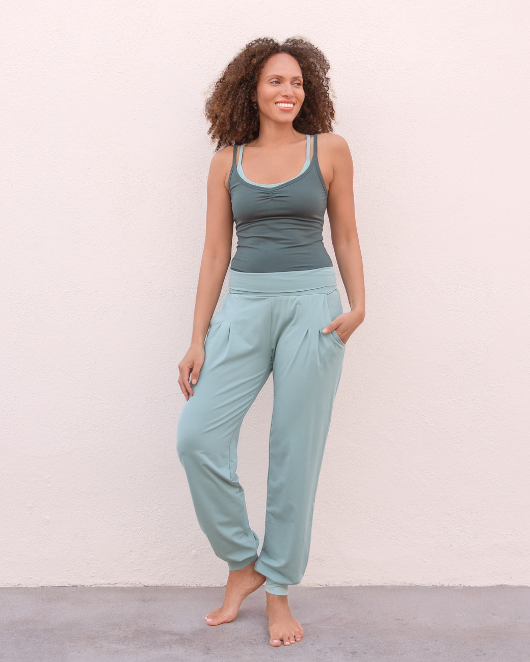 Yogahose Joelle - Aqua
