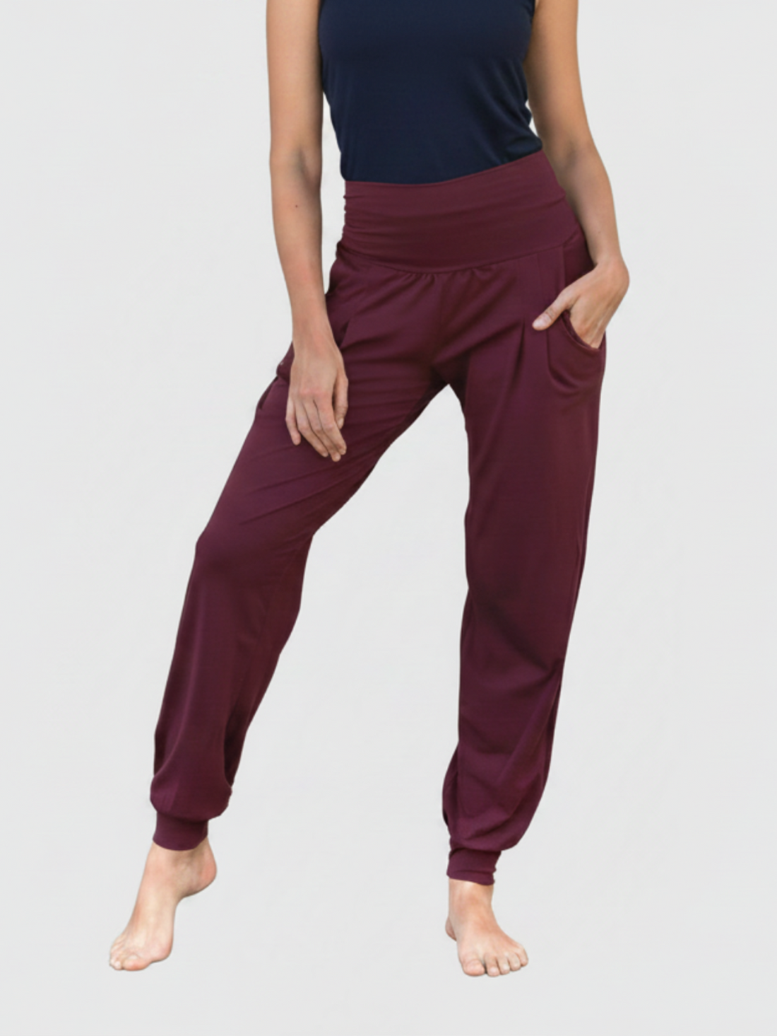 Yogahose Joelle - Burgundy