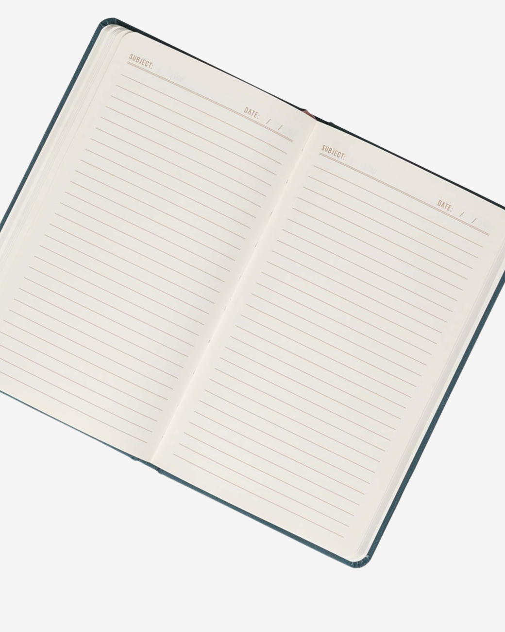 Celestial Bookcloth Journal - Teal Moon