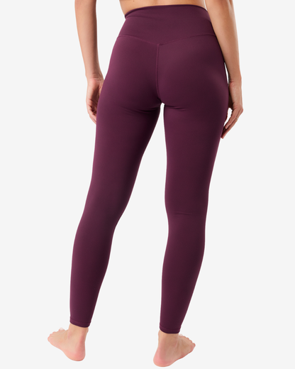 Mono Printed Leggings - Bordeaux