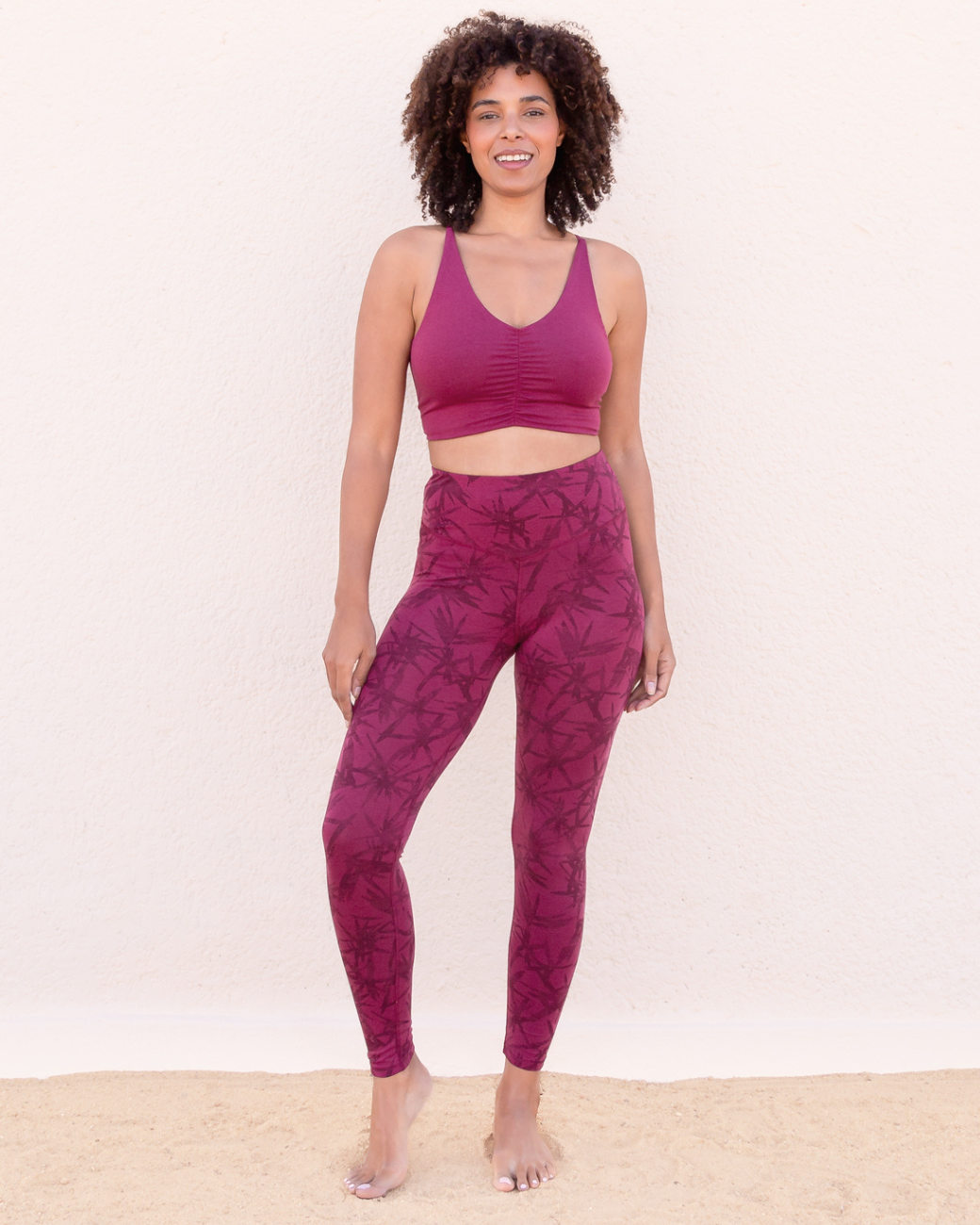 Leggings Tosca Nature Tencel - Berry