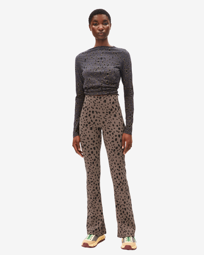 LEO REHMAA LEGGINGS -walnut cream