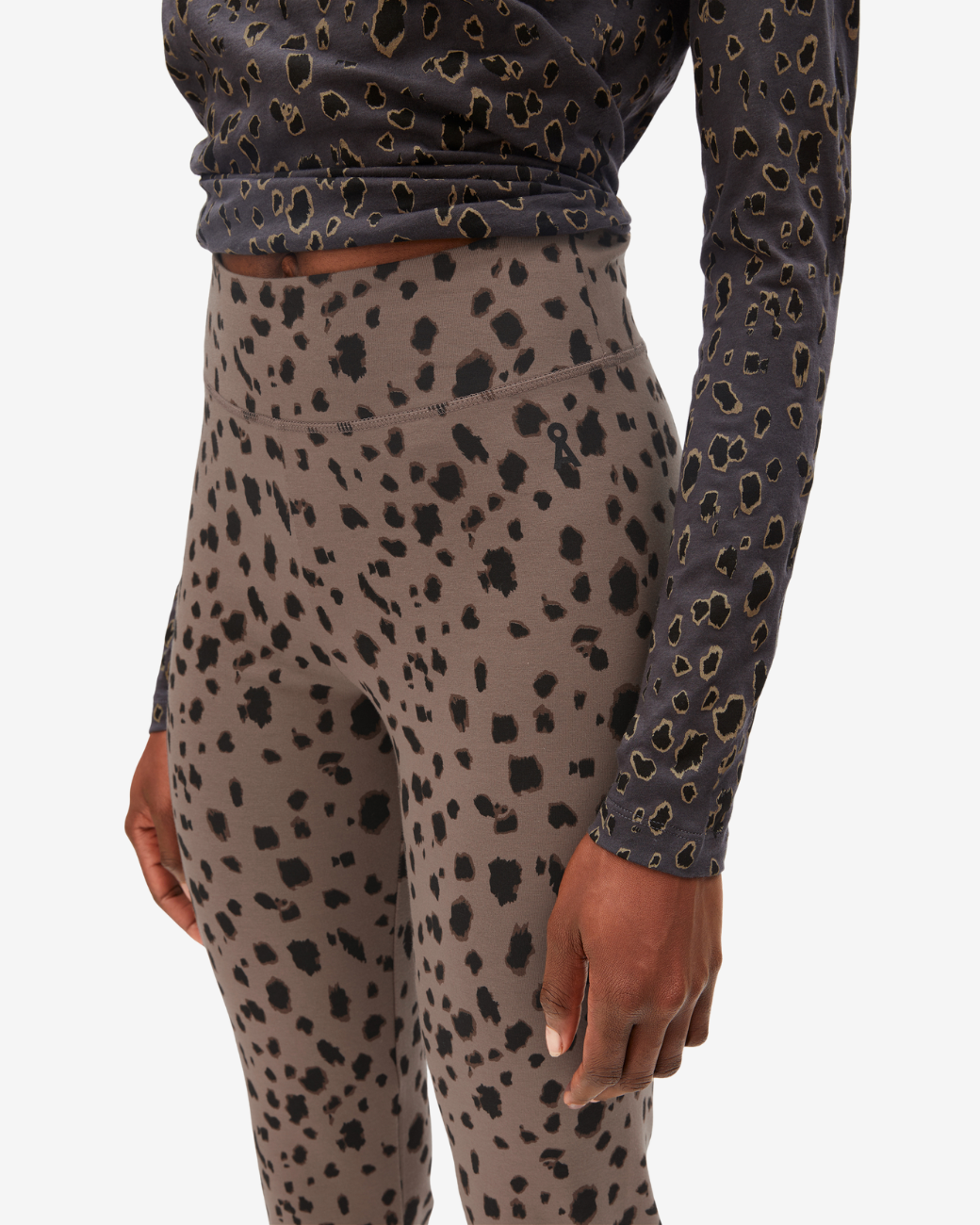 LEO REHMAA LEGGINGS -walnut cream