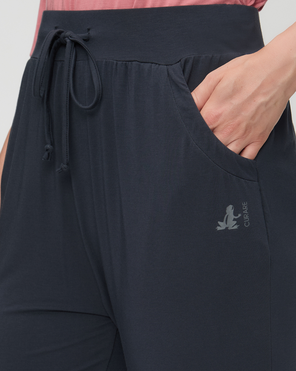 Long Yogahose - Midnight Blue