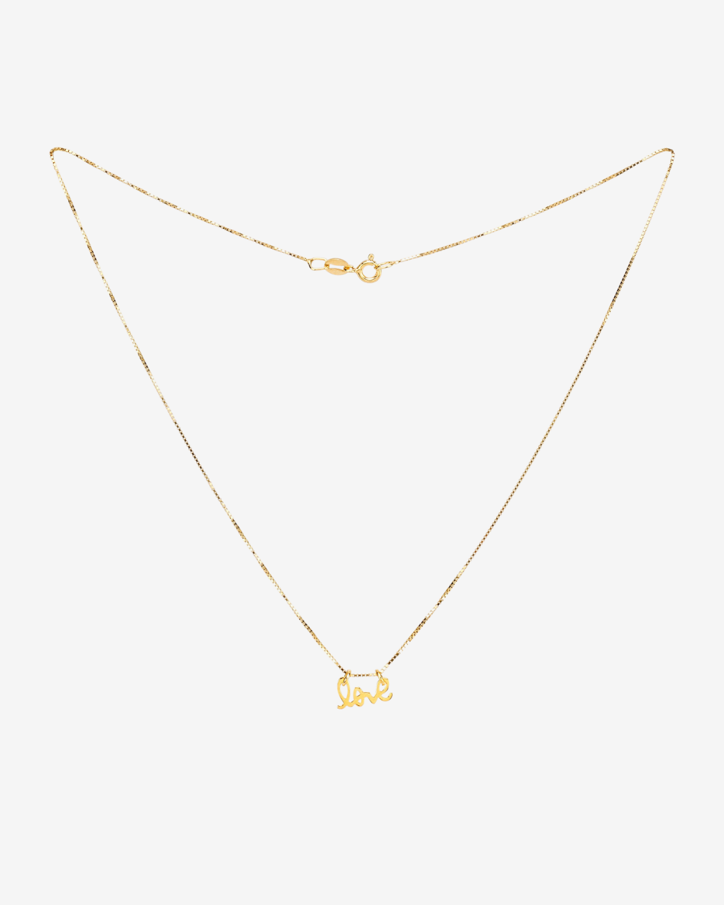 LOVE Kette Gold