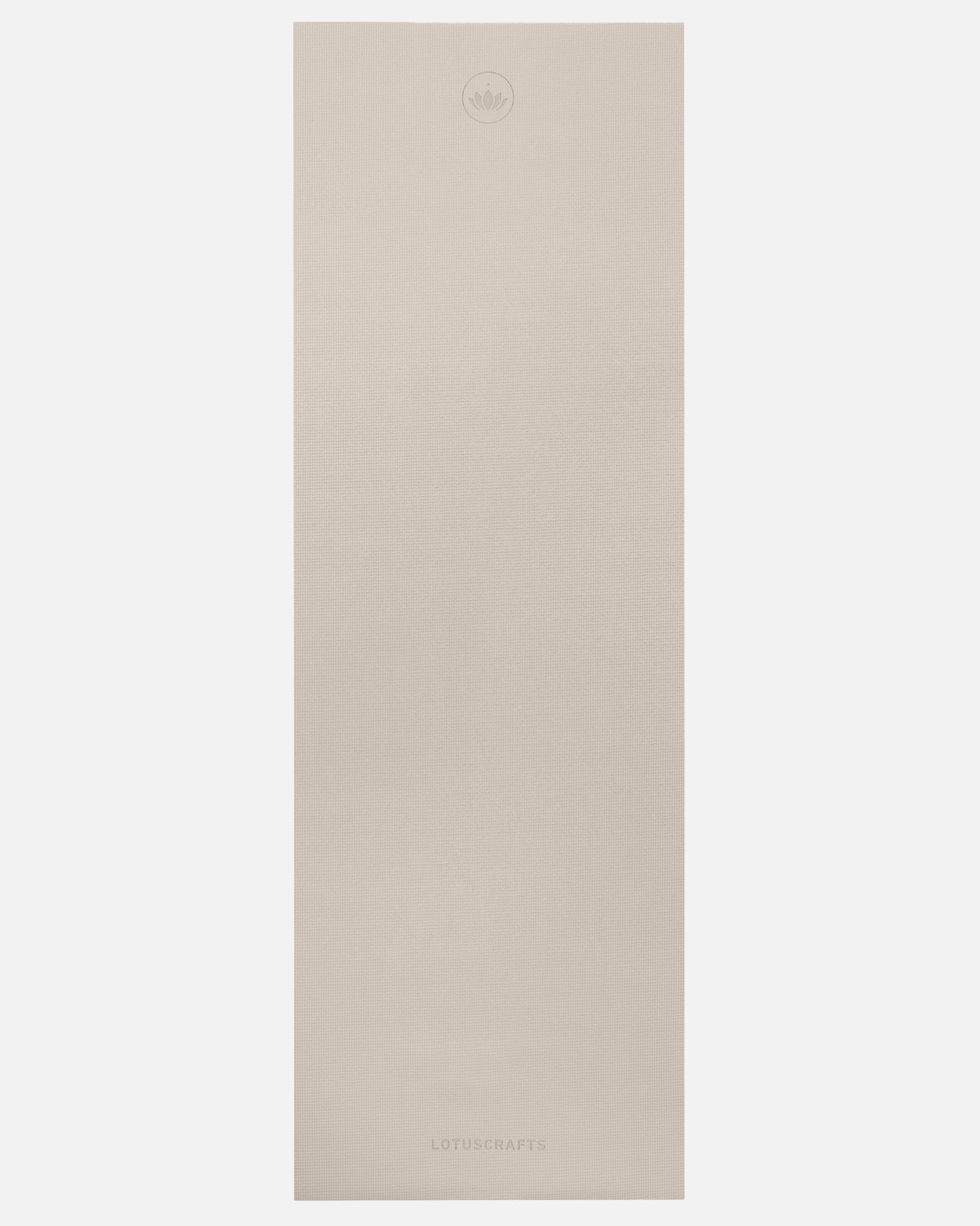 Light Taupe - Yogamatte Mudra Studio full | Lotuscrafts