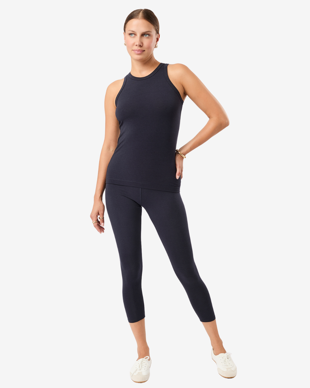 Best Cropped Leggings Night Sky