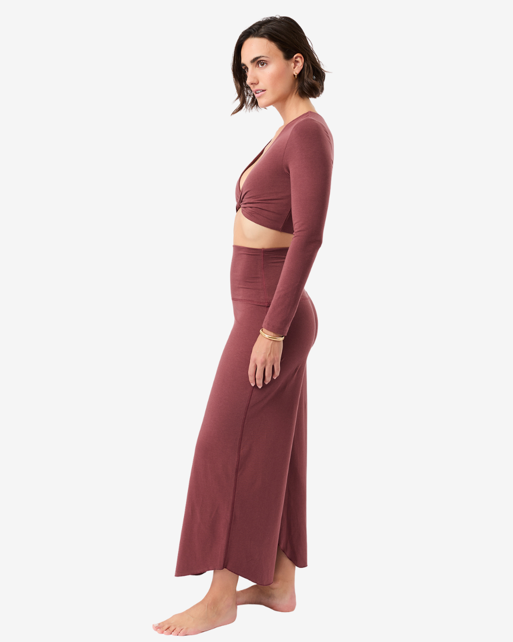 Hose Roll Over Tulip - Rosewood