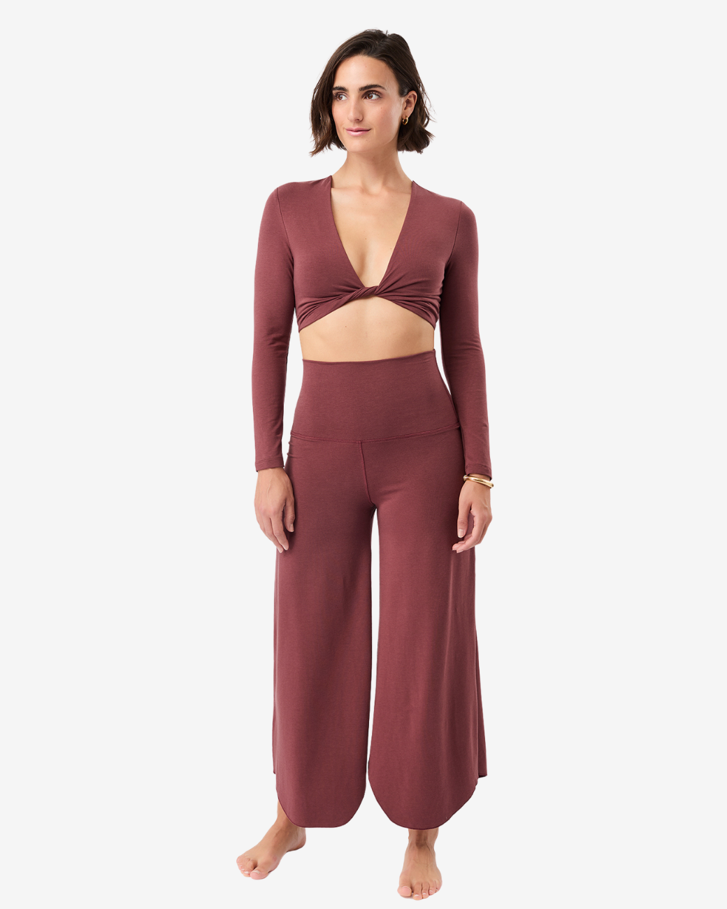 Hose Roll Over Tulip - Rosewood