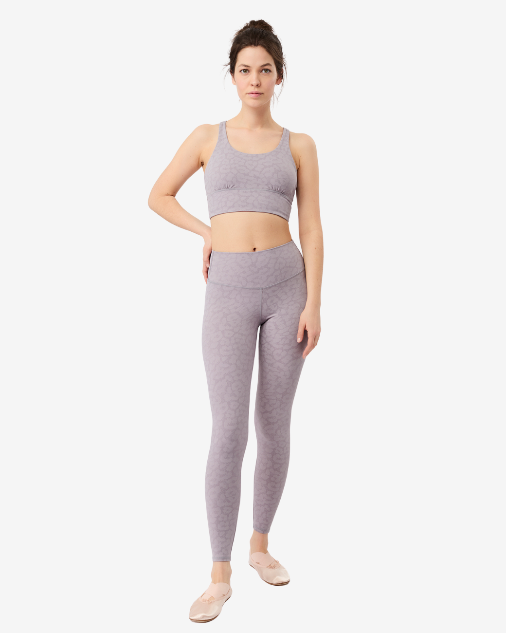 Mono Printed Leggings Tender Lilly
