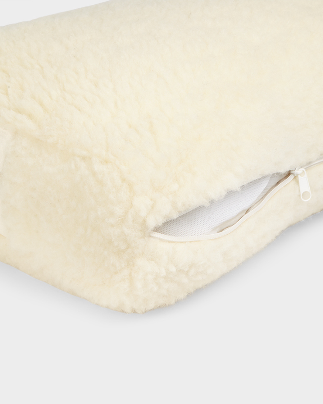 Yogabolster Eckig Wolle - Natural