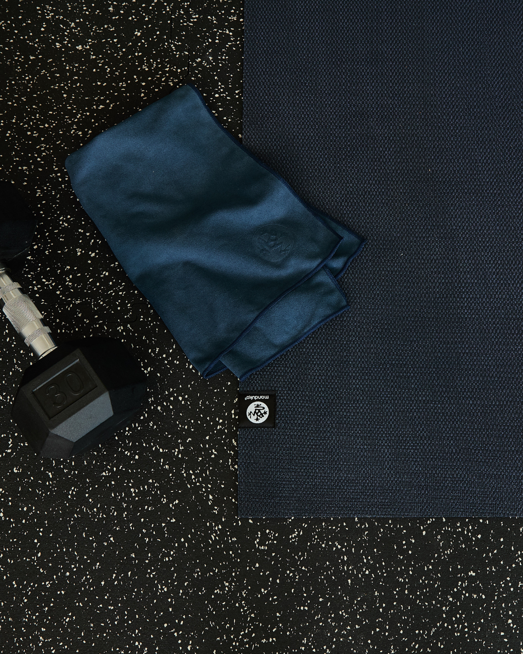 Yogamatte X Hybrid Fitness Mat - Midnight