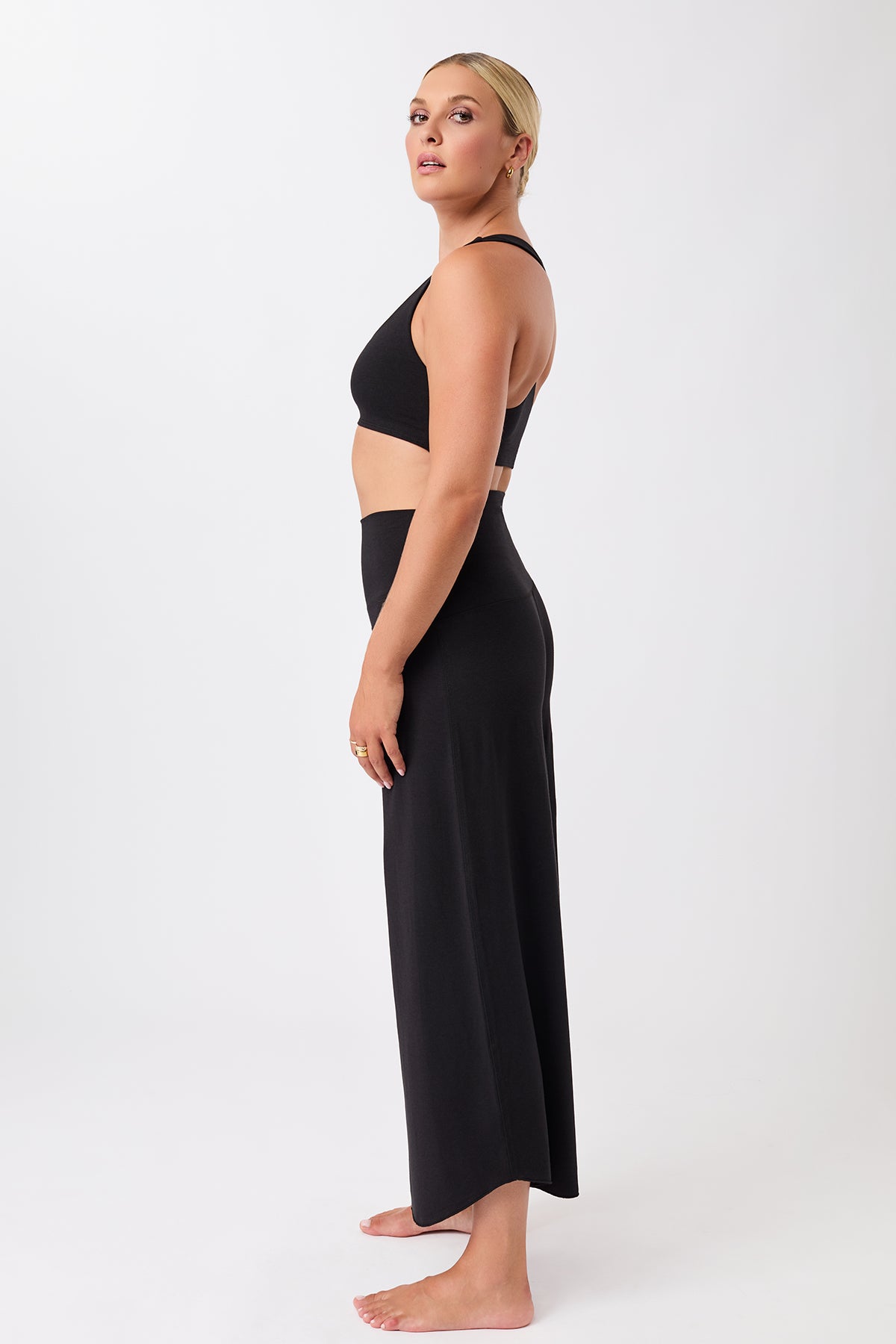 Hose Roll Over Tulip - Black
