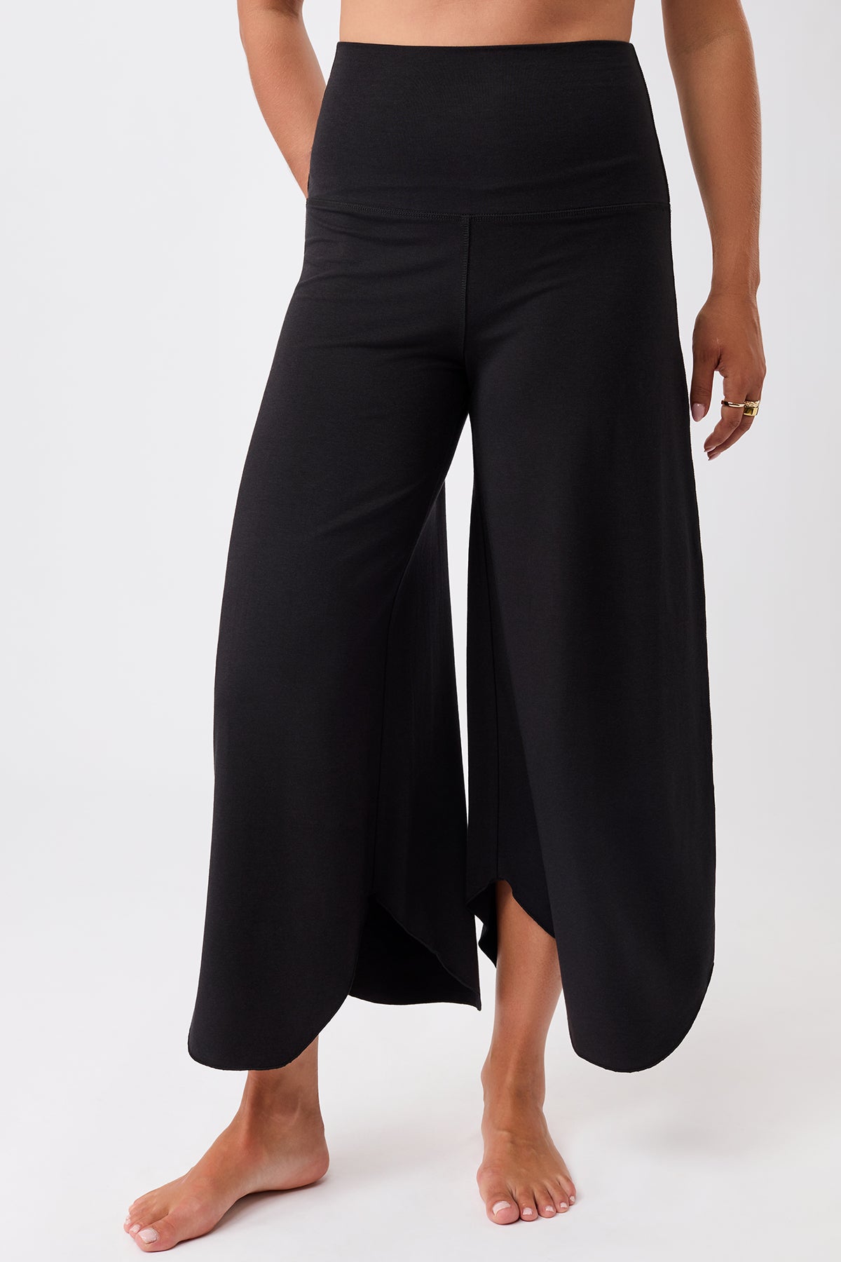 Hose Roll Over Tulip - Black