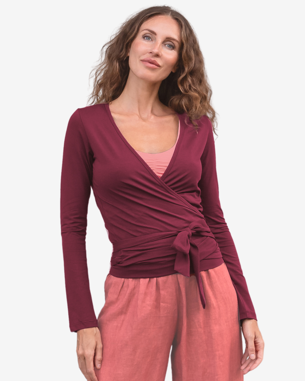 Wickeljacke Yael - Burgundy