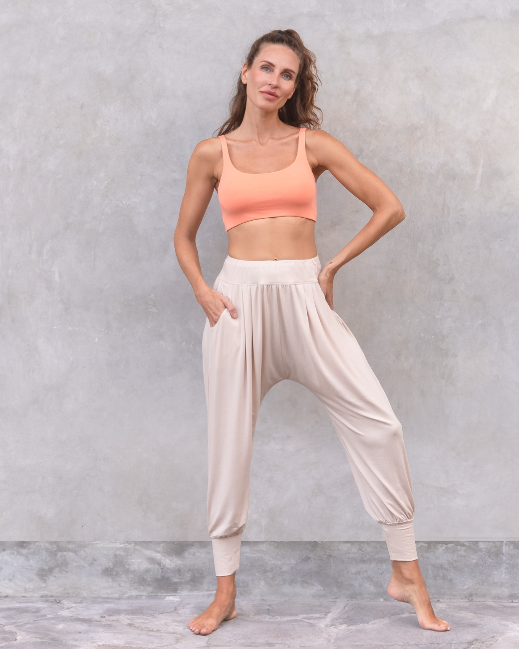Yogahose Megan - Creme