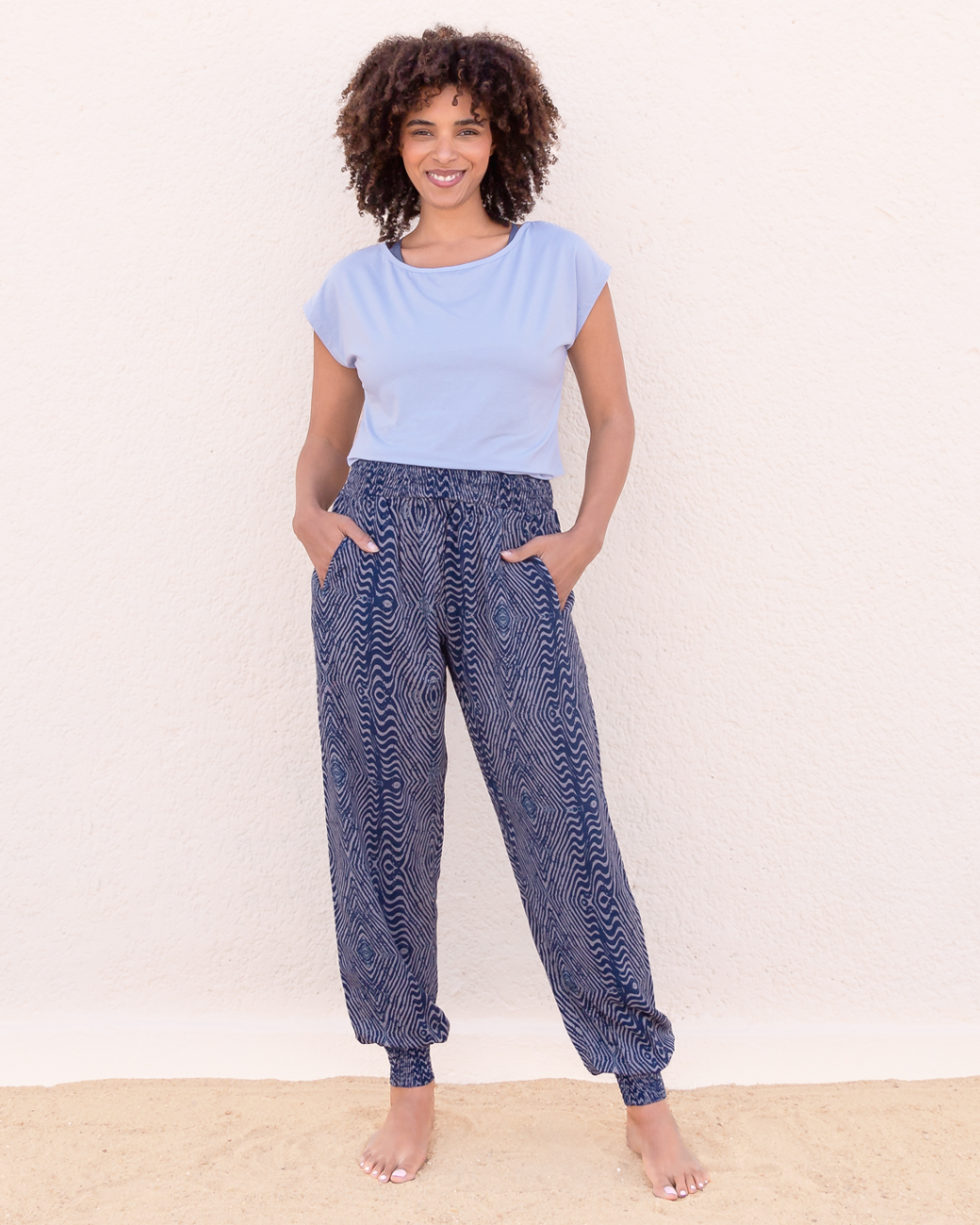 Shirt Smilla Tencel - Skyblue