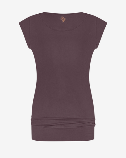 Asana Yoga Tee - Berry