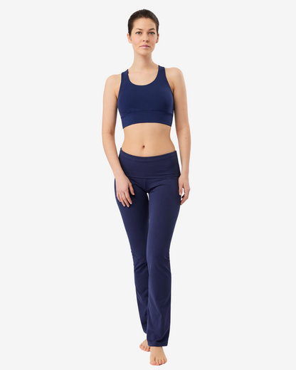 Yogahose Classic Rolldown - Sepia Ink