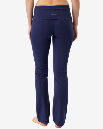 Yogahose Classic Rolldown - Sepia Ink