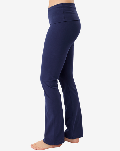 Yogahose Classic Rolldown - Sepia Ink